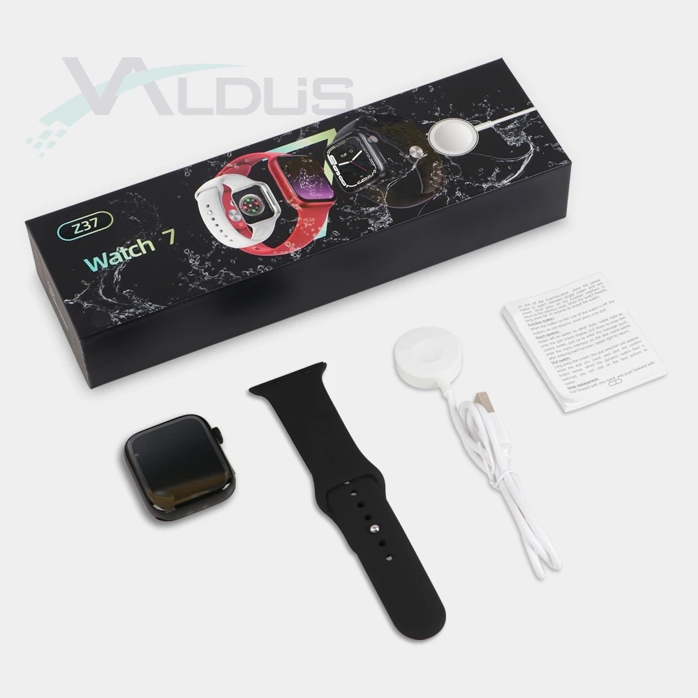 2022 New Iwo Z37 Smart Watch Ip67 Waterproof Fitness Tracker Bracelet Reloj Inteligente Heart Rate Monitor Series 7 Smart Watch