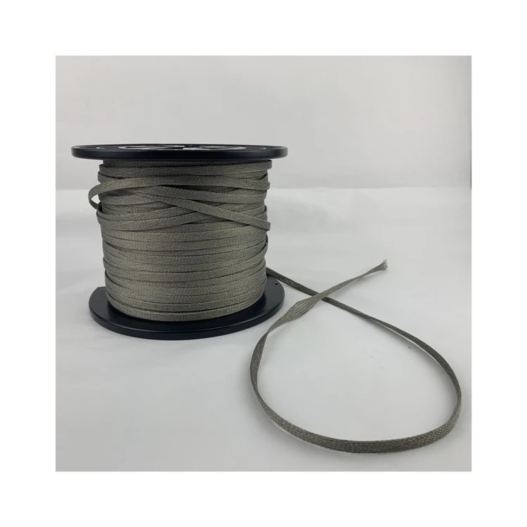 Automobile Emi Shielding Expandable Tinned Copper Braided Cable Sleeve