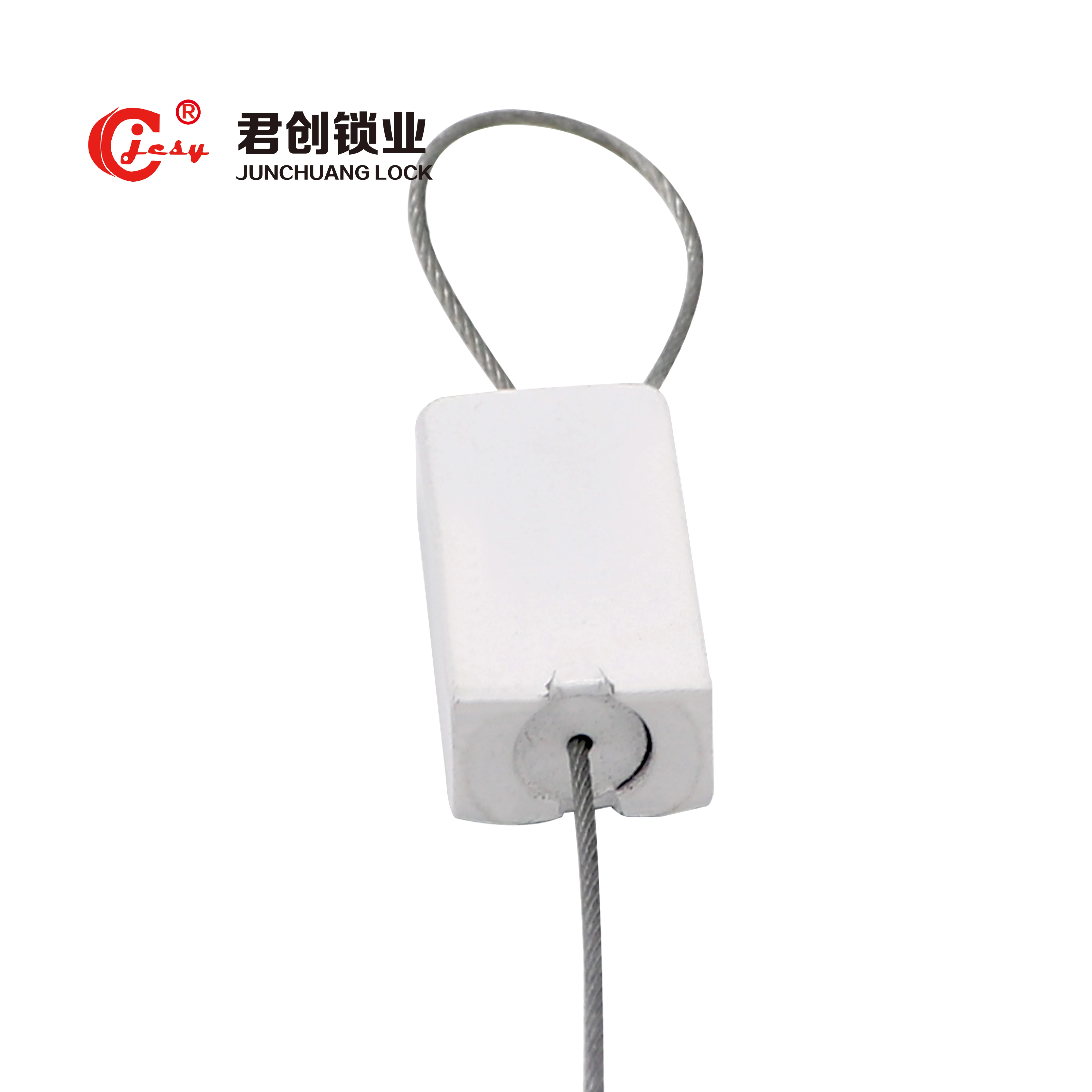 JCCS306 stainless steel tamper evident customized high security serial number truck cable seal