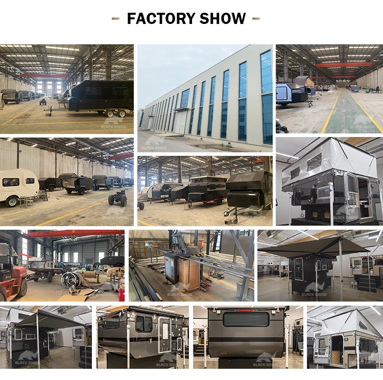 Famous luxury china luxury rv off road rv for pickup