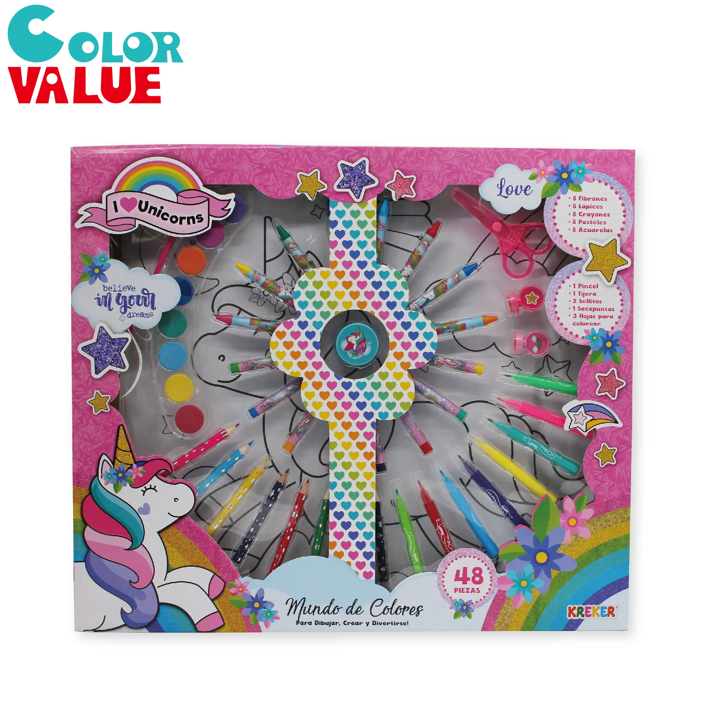 Audit Factory/Kids Drawing Set 48pcs 50pcs Deluxe Art Set Travel Art Set