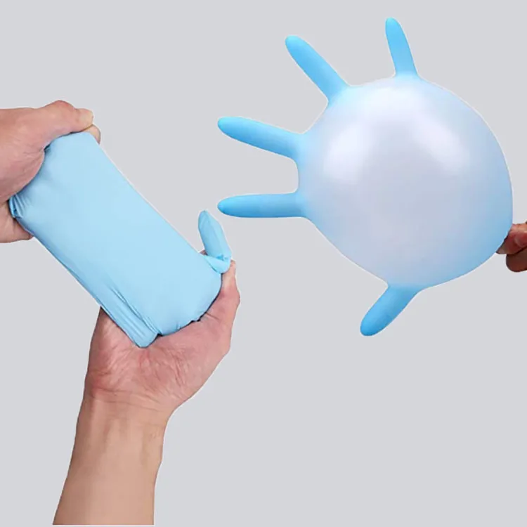 Factory Hot Sell Disposable Dishwashing Nitrile Guantes de Nitrilo Household Cleaning Guantes Customization