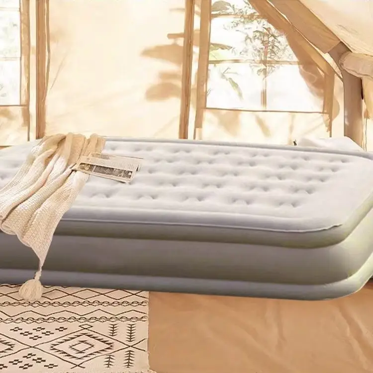 Outstanding Quick Inflate Airbed For Outdoor Use Easy Setup Airbed With Built-In Inflator Self-Inflating Camping Sleeping Mat