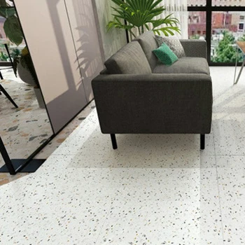 High Gloss 600*1200mm Hotel Interior Tile Non-slip Bathroom Marble Chips Rustic Floor Terrazzo Tiles