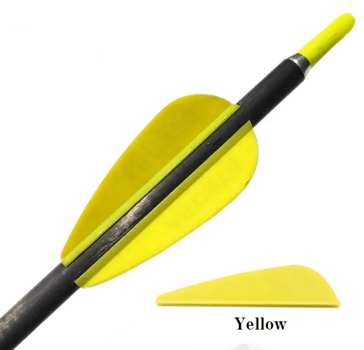 Fletching TPU Guide Arrow Vane for Arrow Bow Outdoor Archery Various Colors Streamline Vanes