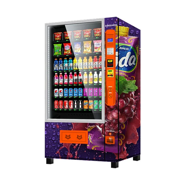 Automatic Snack Bottled Water Beer Cold Drink Vending Machine Factory Convenient Store Vending Machines