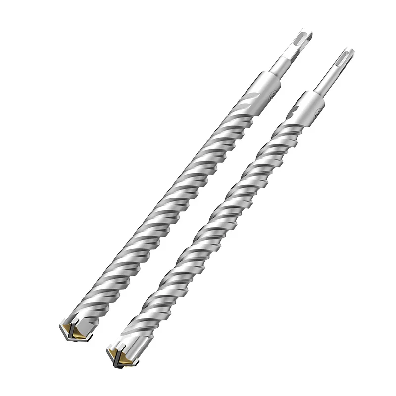 MeiKeLa Electric Hammer Drill Bits 5/6/8/10/12/14/16mm Cross Type Tungsten Steel Alloy SDS Plus for Masonry Concrete Rock Stone