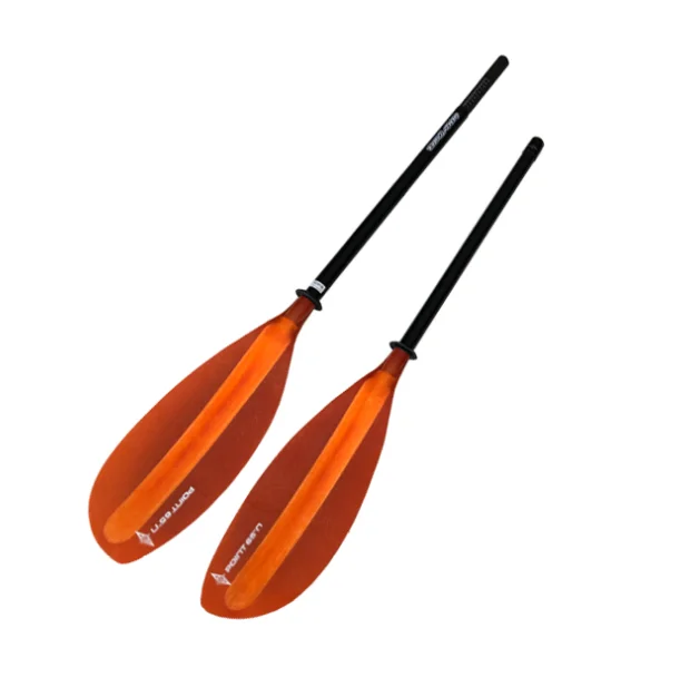 Factory direct selling 210~220cm carbon fiber glass fiber 52.5x18cm blade sea kayak SUP paddle
