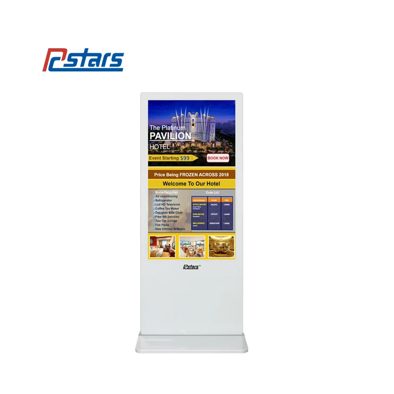 55Inch floor standing double sided Lcd Touch Screen (RCS-550LBM-D)