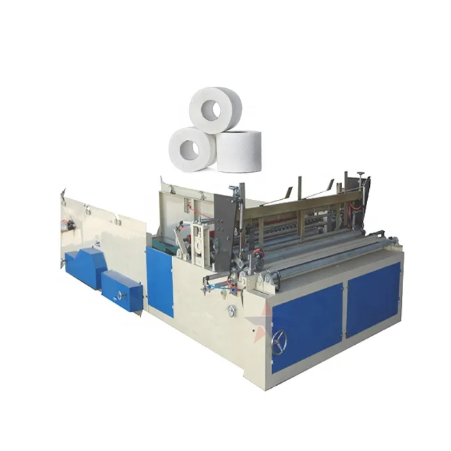semi auto mini toilet tissue paper making machine for sale
