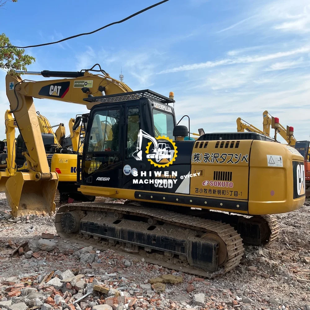 Used CAT 320D excavator, escavadeira CAT 320D 320DL 320D2 320C 320BL digger, earthmoving mining work heavy duty equipment