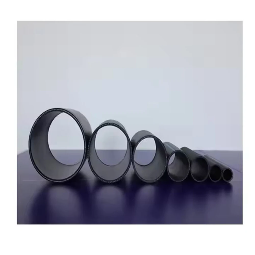 Oem Odm Pipe With Steel Belt Reinforced HDPE Spiral Pipe For Drange Customized Color Size