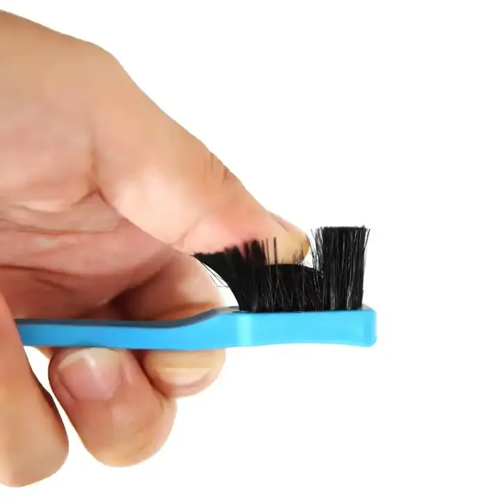 gel makeup brush household Salon  high quality for hair styling soft travel size pink edge control with brush all in one