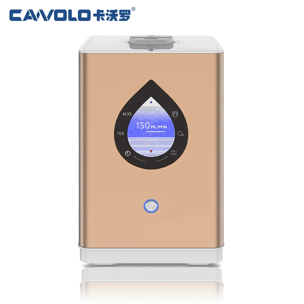 Cawolo 150ml H2 + 75ml Hydrogen Inhalation Machine SE PEM Technology Hydrogen Inhaler Portable Hydrogen Gas Inhaler Browns Gas