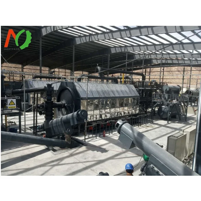 Popular Model 10 TPD Waste Tire and Plastic Pyrolysis Plant (1600625011201)