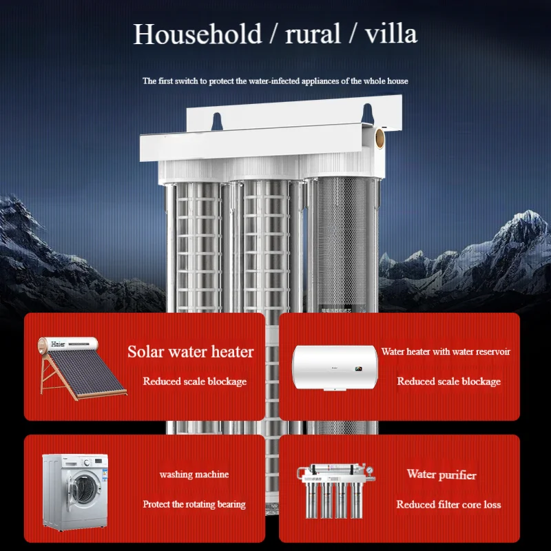 20-inch whole house filter home and commercial factory sediment muddy water purifier tap water filter water prefilters