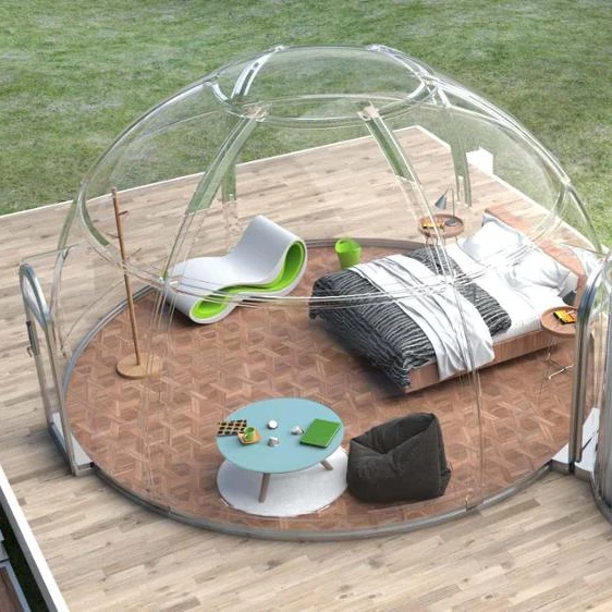 Геодезическая конструкция Купольный дом ЭКО Кемпинг отель дом открытый купол формы палатки