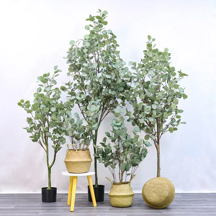 The lowest wholesale price artificial plant tree flower leaves for scene decoration
