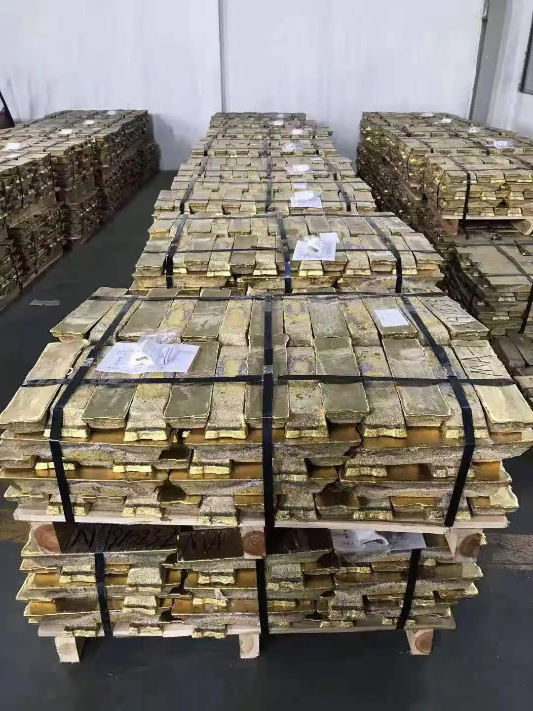 Заводская поставка слитки из меди и латуни высокой чистоты