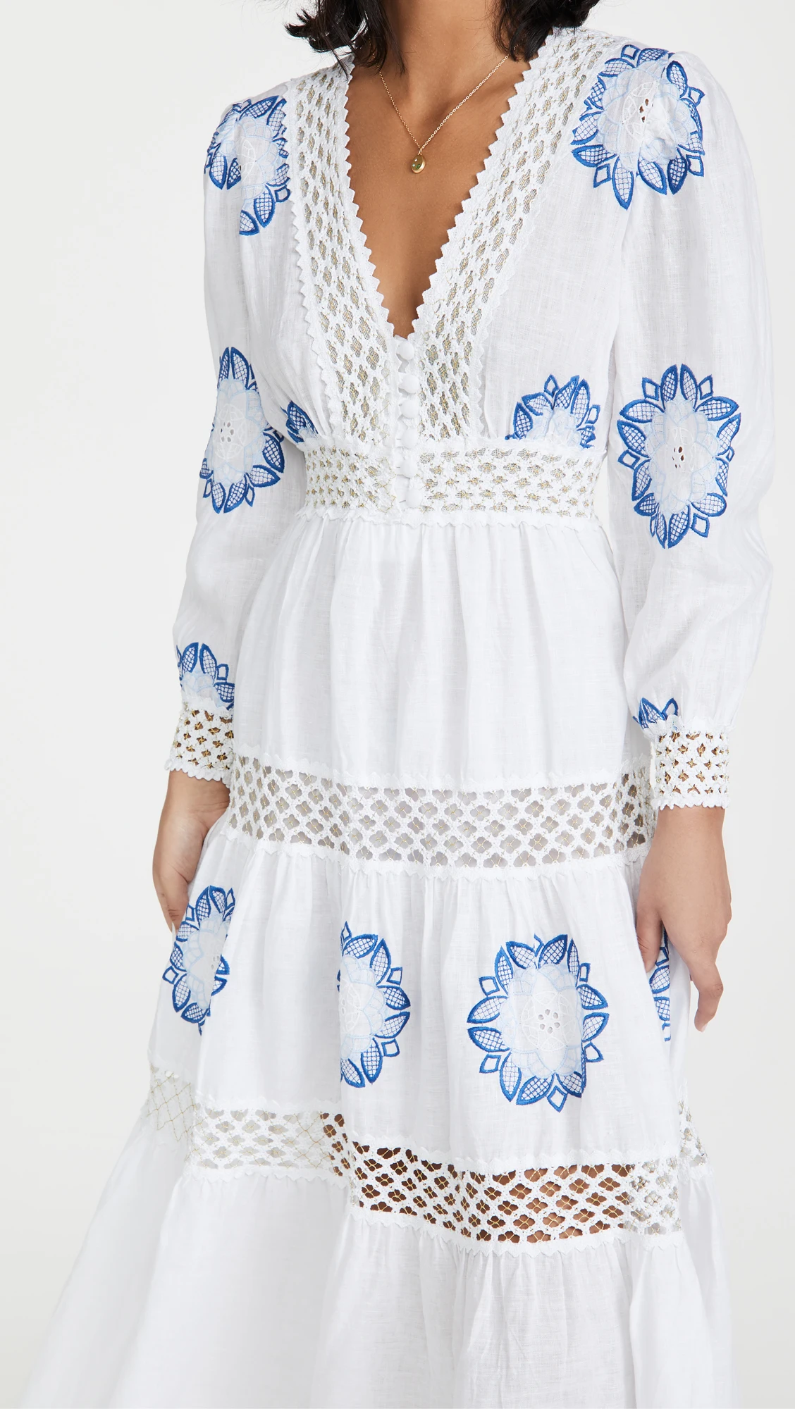 TFD6002A New Arrival Top Quality Customized 2021 Women Clothing Lady Elegant Long Sleeve Summer Maxi Casual Dress