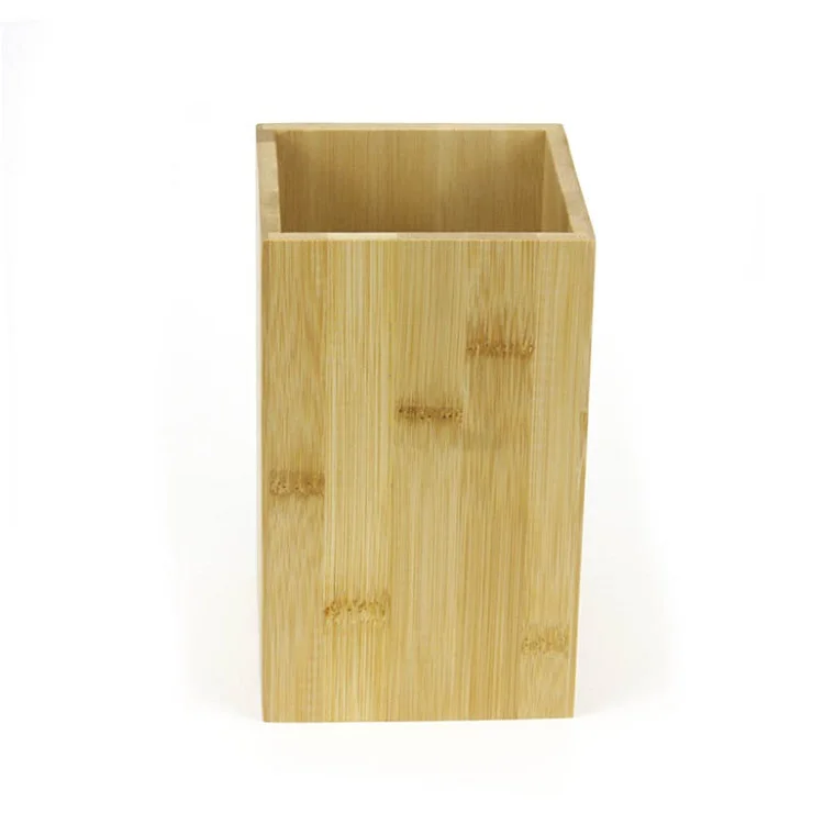 Premium Home Office Supply Bamboo Pen Holder