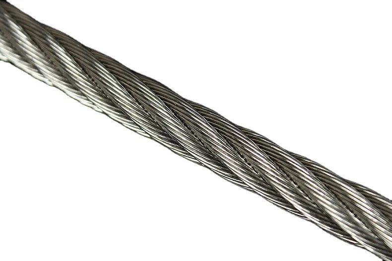 1X19 304 316 1.5mm Operating Stainless Steel Wire Rope