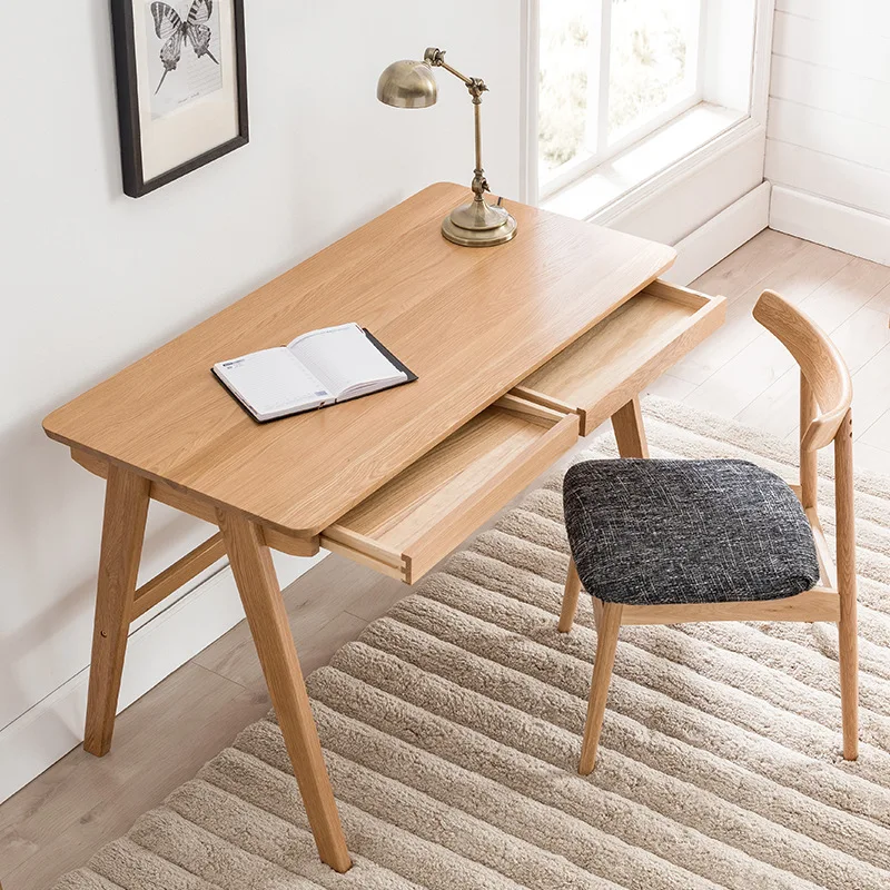 
Customized simple high quality creative design Competitive Price Buy online New design desktop wooden home office computer table 