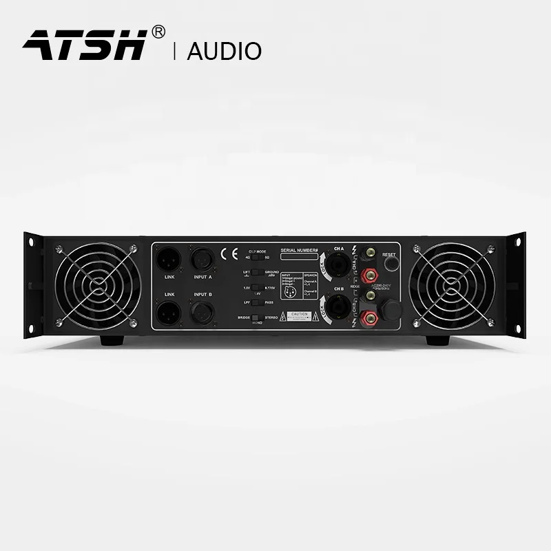 
ATSH JK-900 Pro Low Noise Professional Sound Big Power Amplifier 