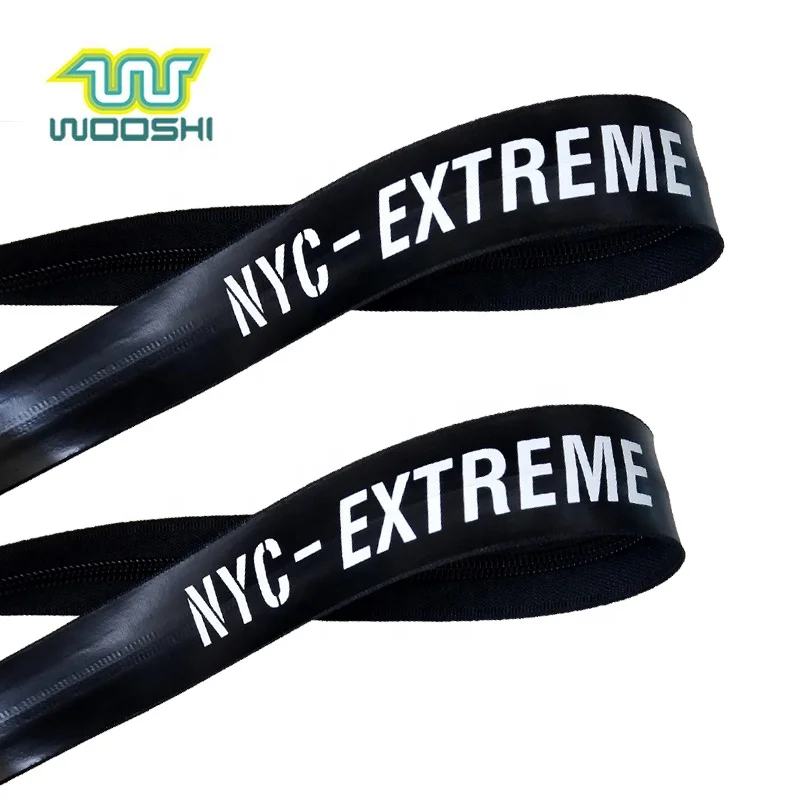Zip manufacture PVC печатная Скрытая Водонепроницаемая Длинная цепочка молния для сухого погружения костюм спортивная