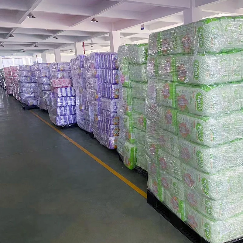 High Quality Wholesale Cheap Price Breathable Stocklots Disposable Baby Diaper Nappies