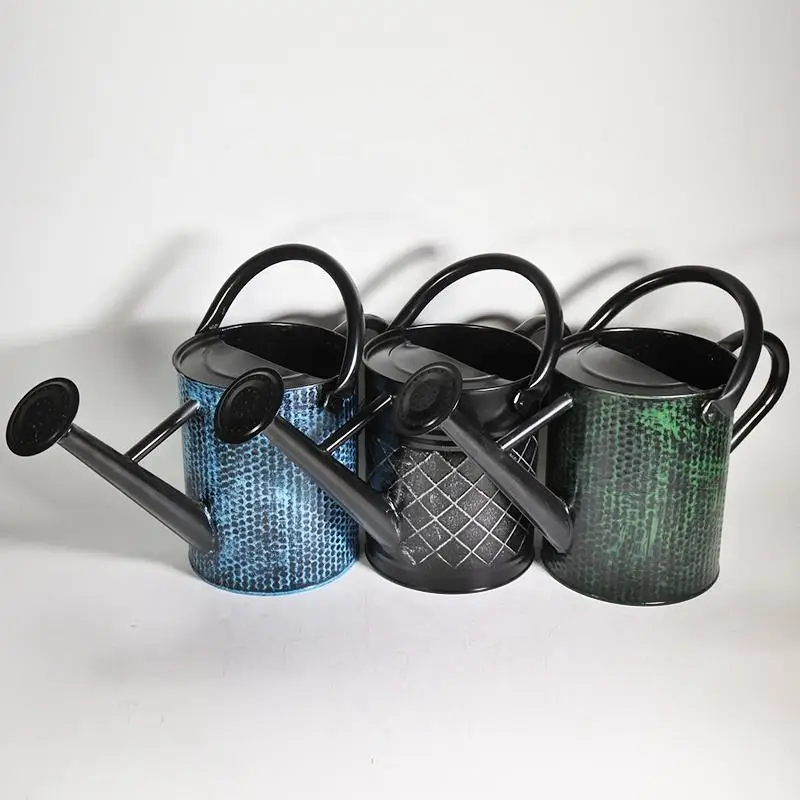 Classic Design Metal Garden Decorative Watering Can Garden Supplies Outdoor Plant Watering Can