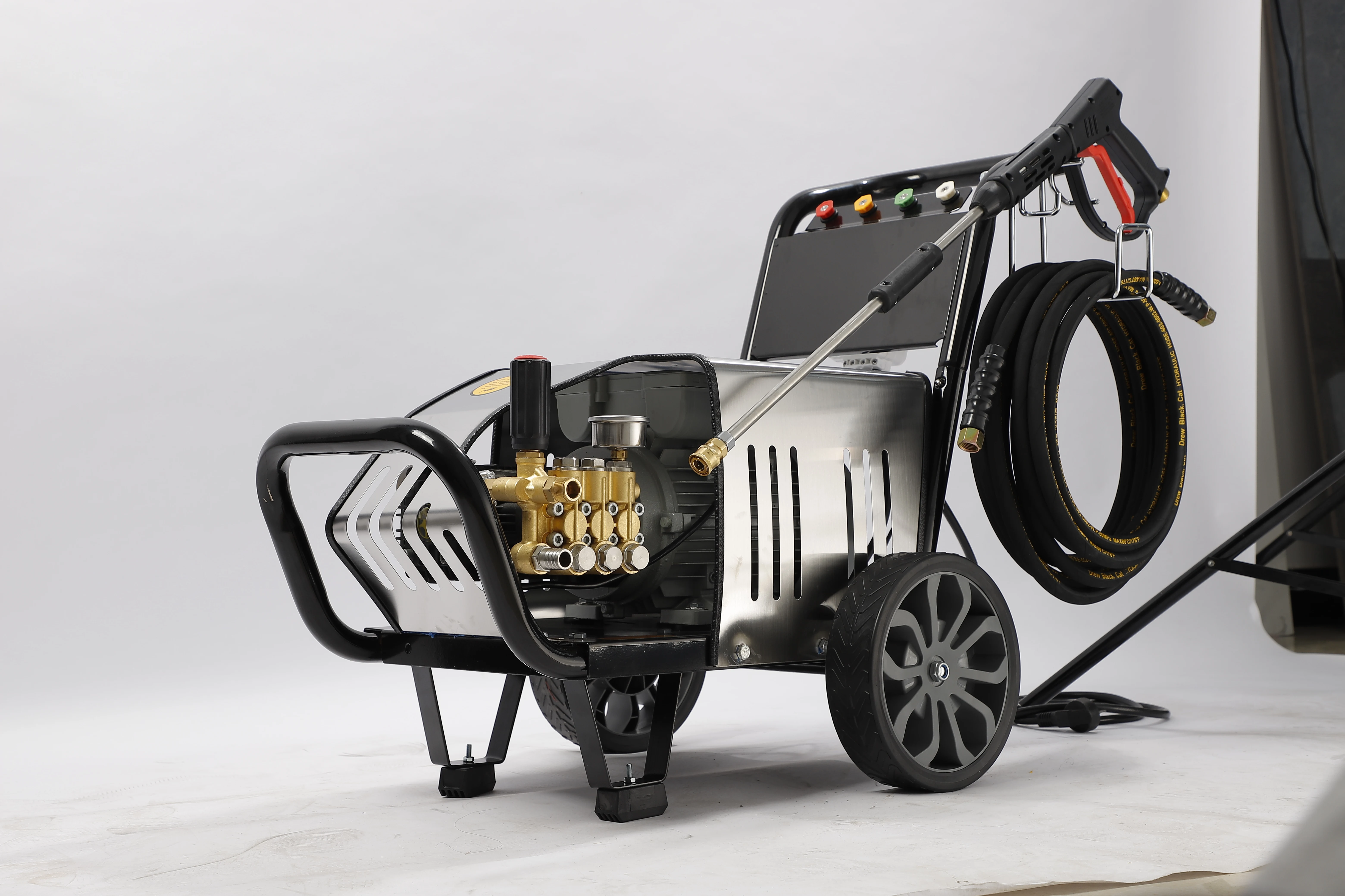 Hot Sale 500 Bar High-Pressure Industrial Surface Cleaner / 300 Bar 4000 PSI Electric Pump High Pressure Jet Car Washer Machine