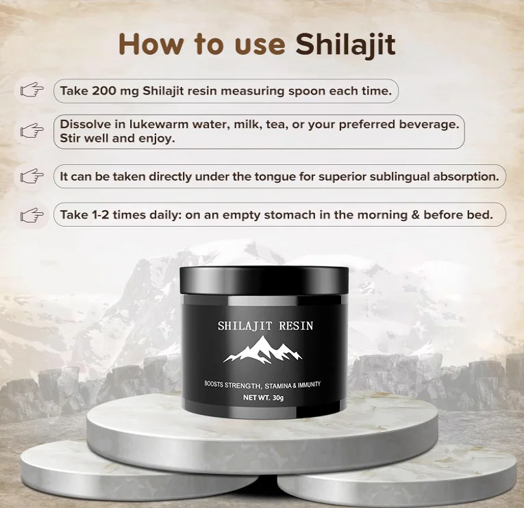 Хималайская Смола Shilajit оригинальная сибирская добавка гель для поддержки метаболизма и иммунной системы смола