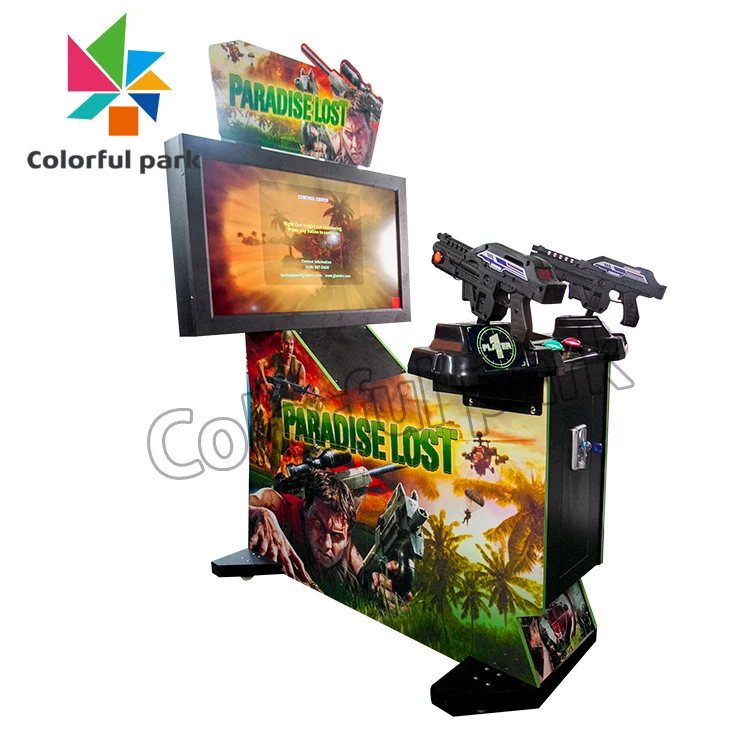 Colorful park  Suitable for two people to play the gun battle indoor amusement facilities