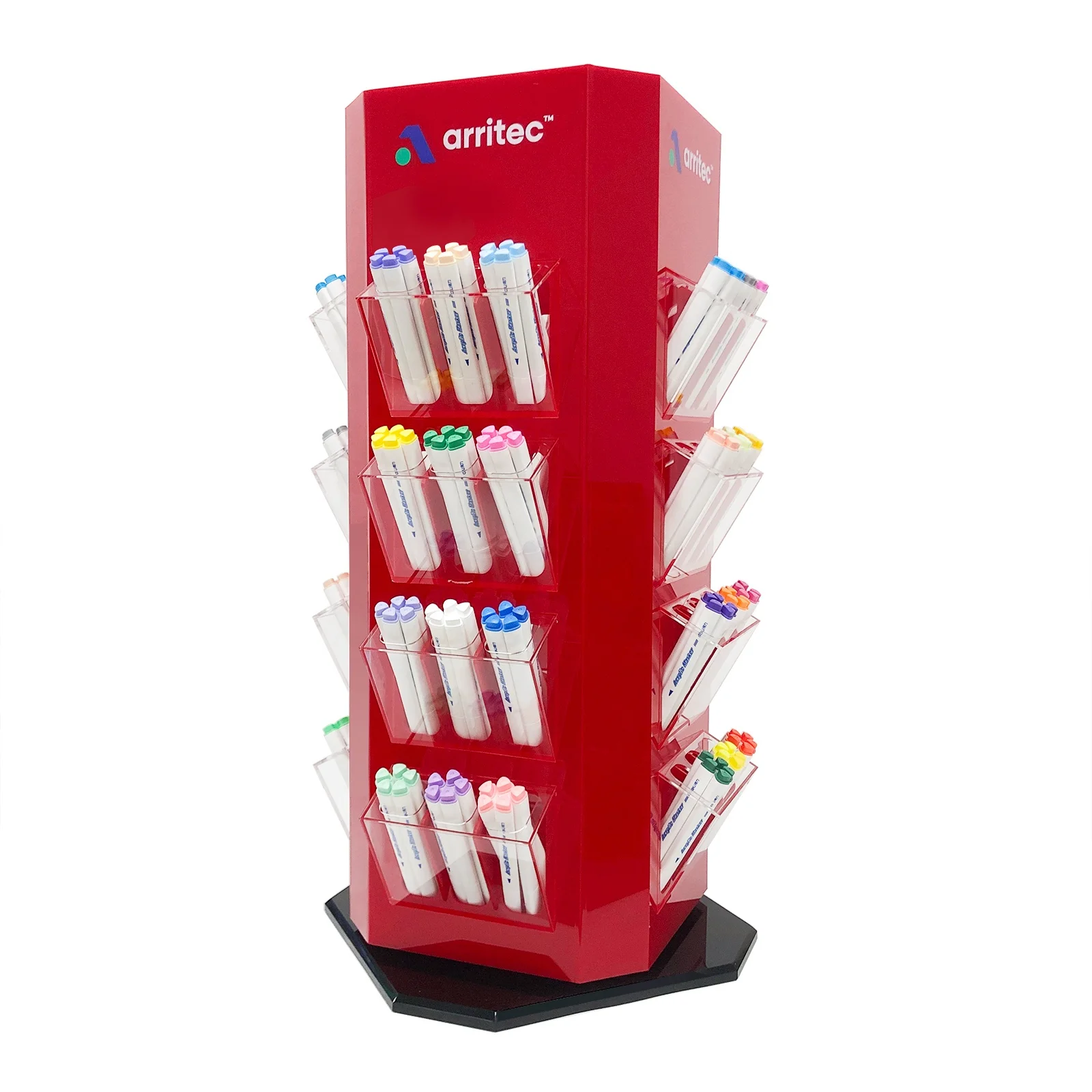 Custom Free Design Pen holder display Acrylic Display Stand For Retail Store