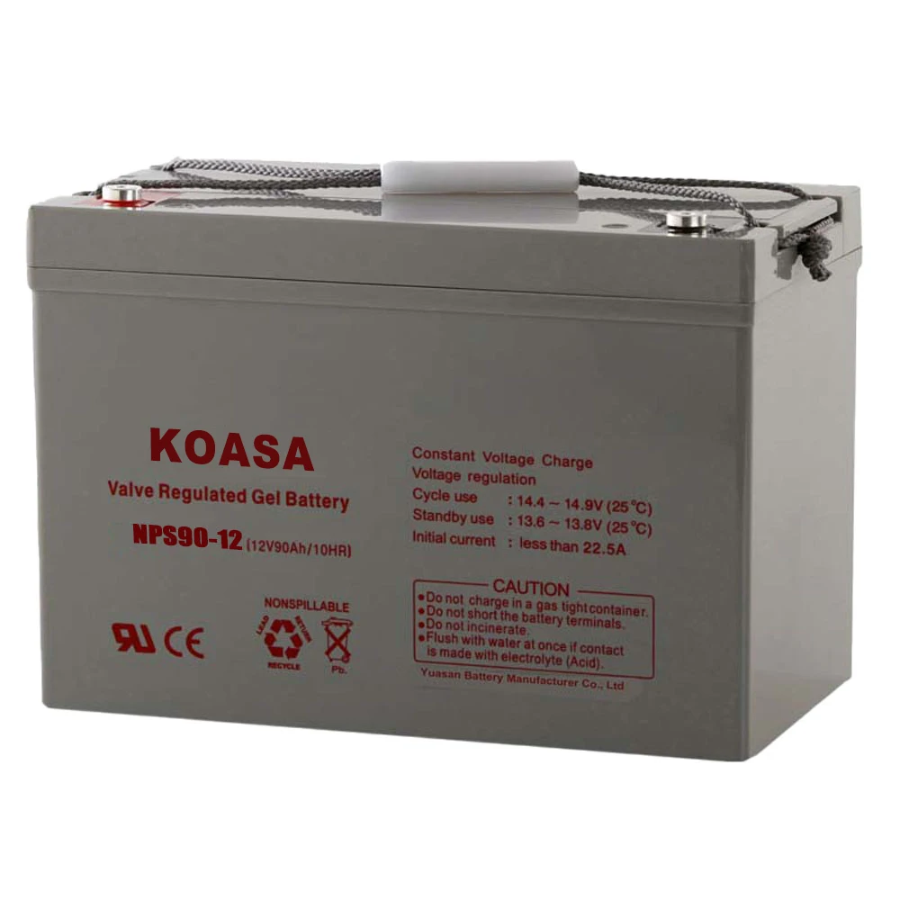 KOASA Storage Battery 12V 90AH Customizable Sealed AGM Battery