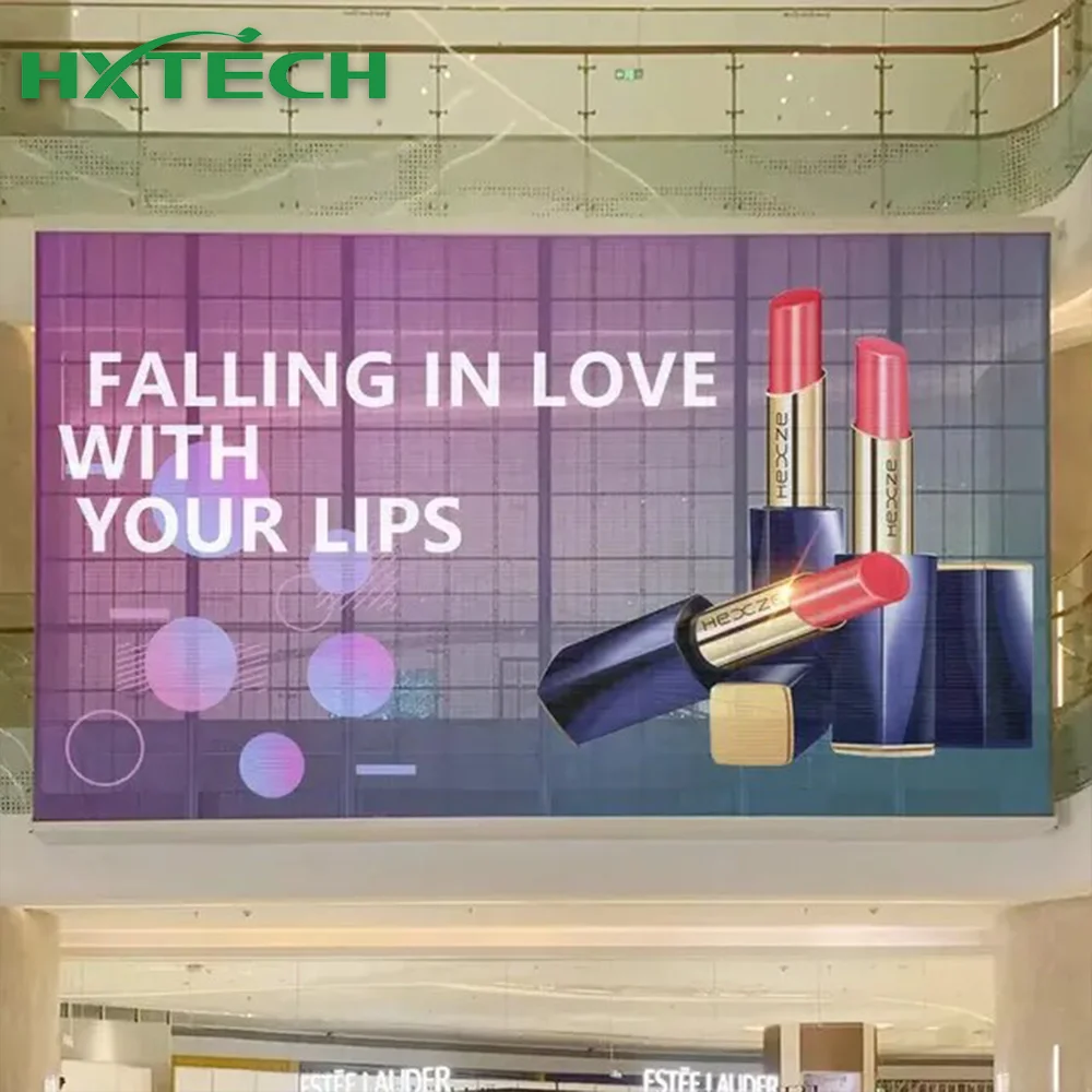 Hd Holographic Mesh Screen Transparent LED Screen Hologram Indoor Transparent Led Display For Glass Wall