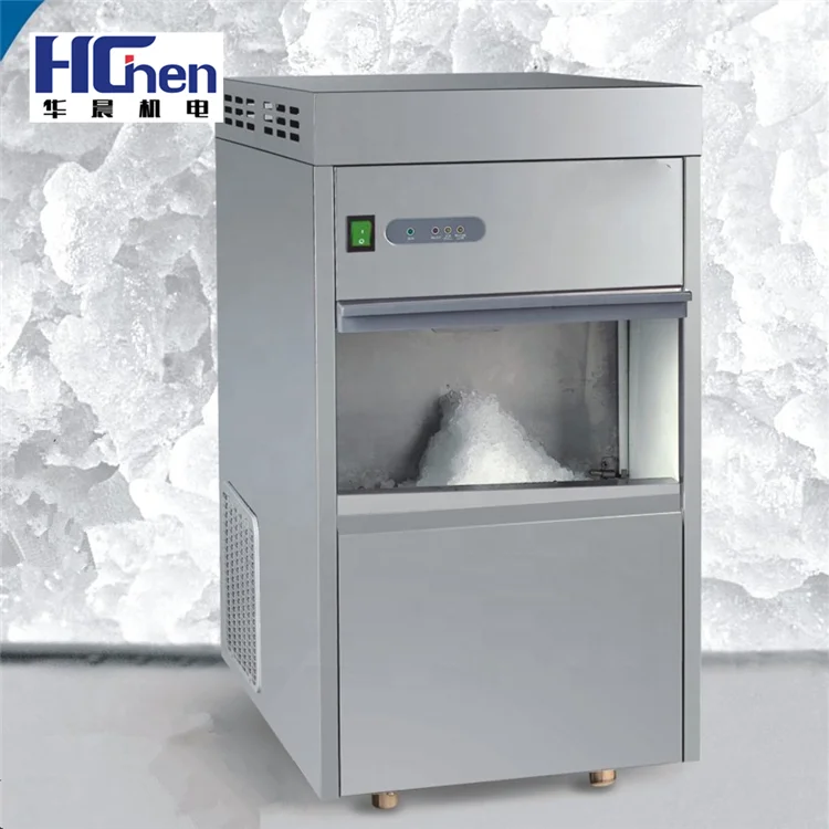 Fresh ice maker water snow flake ice machine snowell ice making machine