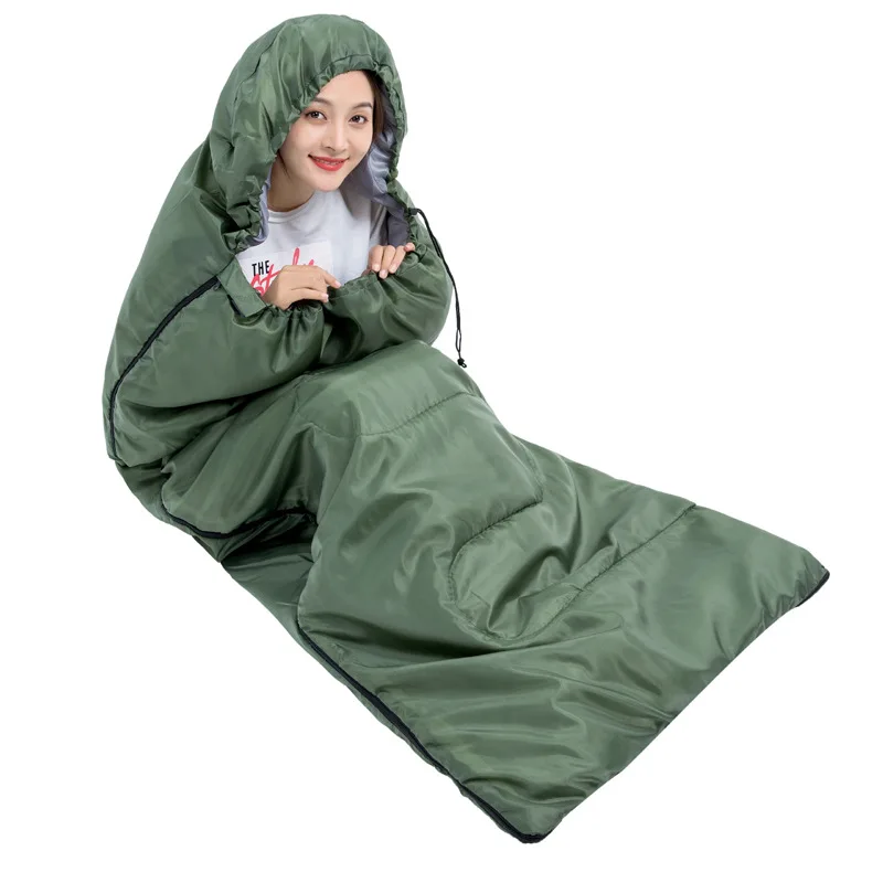 high quality waterproof hollow cotton ultralight portable outdoor camping sleeping bag
