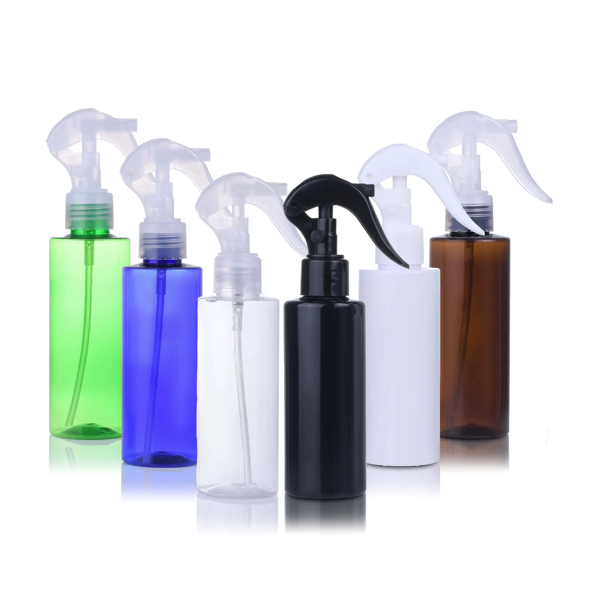 100ml 200ml 300ml 500ml Empty Refillablecosmetic Mist Spray Bottles PET Plastic Trigger Spray Bottle