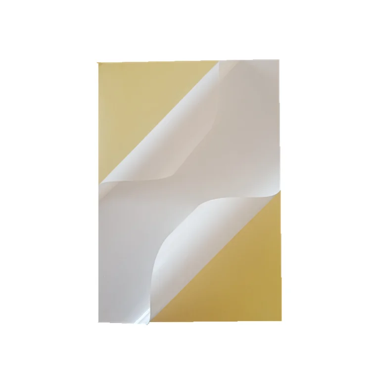 Removable glue self adhesive sticker paper