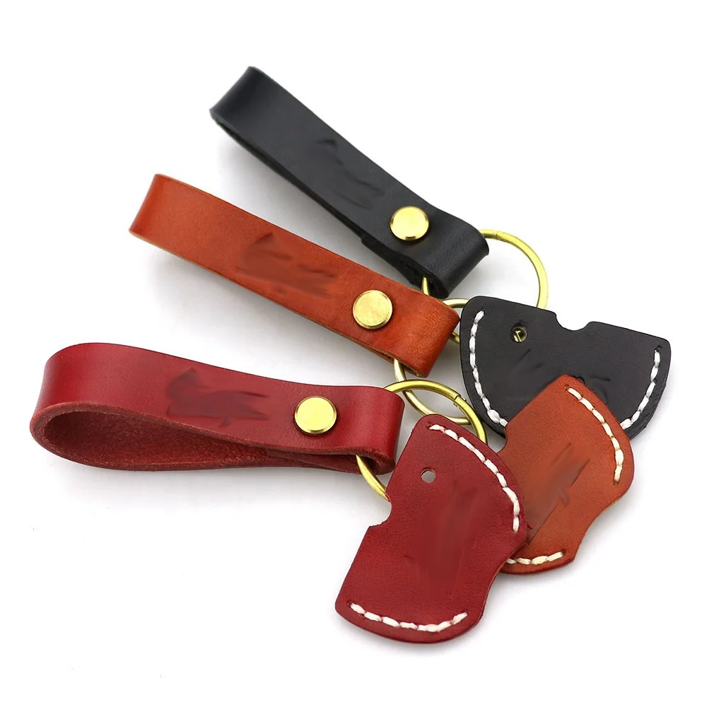 Motorcycle Leather Key Case Shell Protector Chain Rope Ring for Vespa GTS 250 300 Sprint Primavera S 150 125 200 GTV LX LXV
