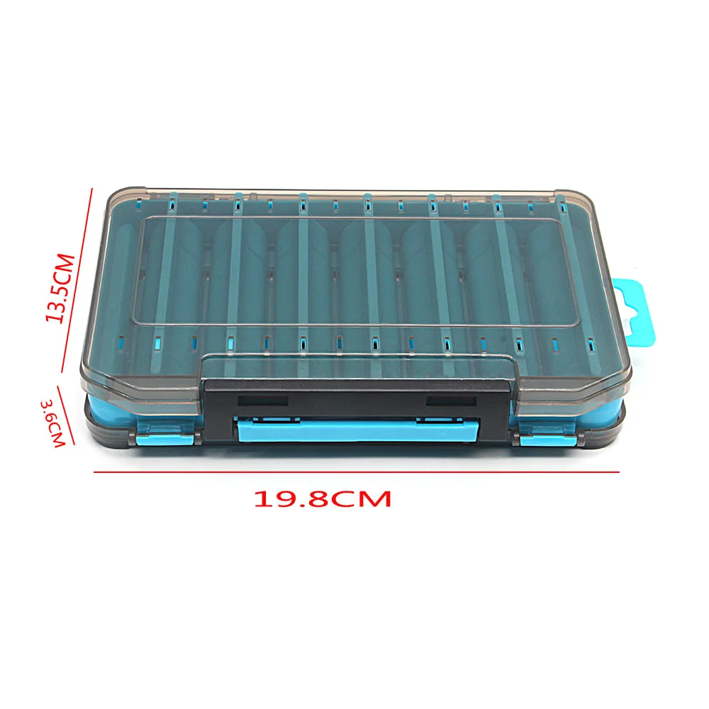 Manufacturer direct sales of double sided road sub box fishing gear accessories storage box and fishing tackle box