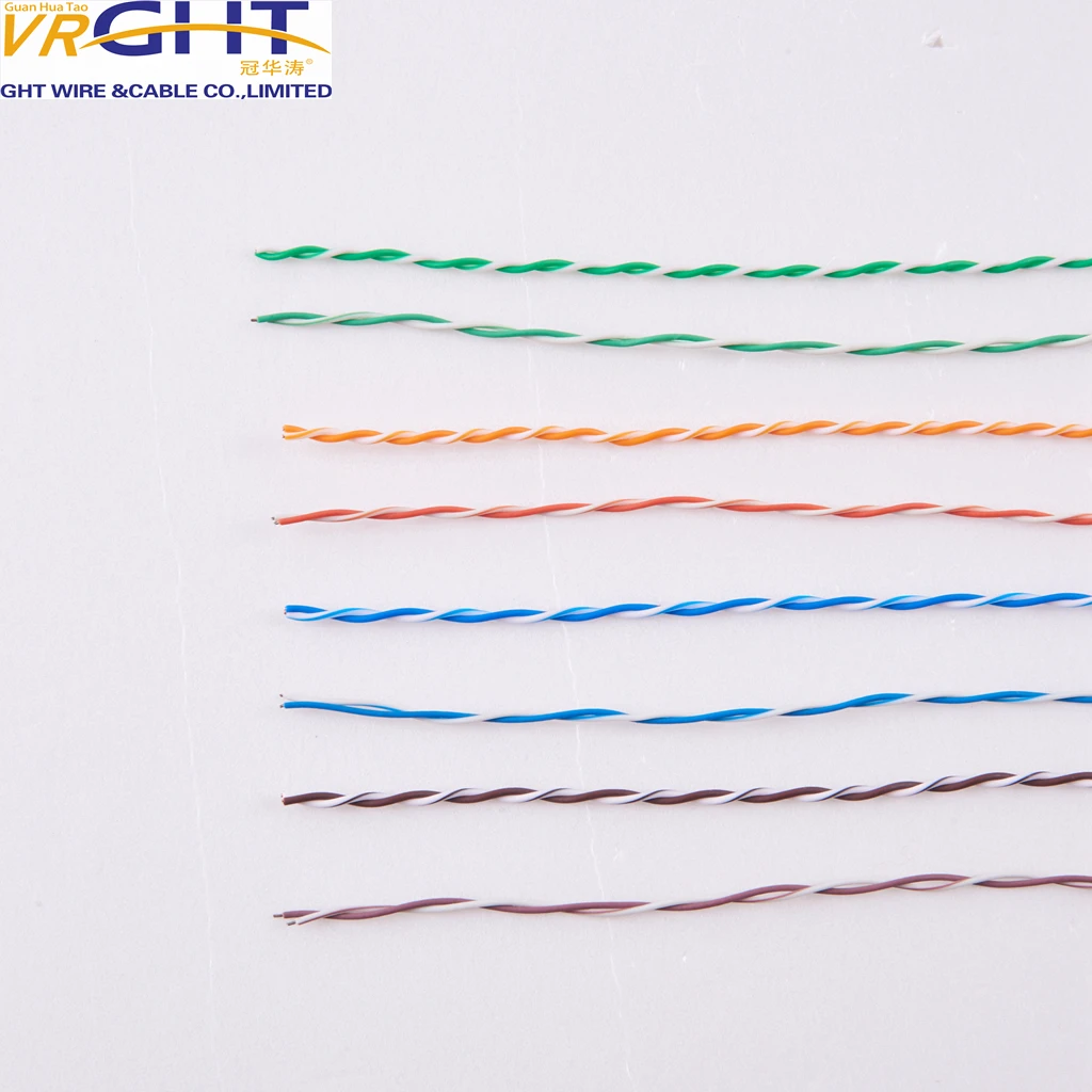 Network indoor UTP CAT5E cable protected by non-flame propagating sheath colored 100m 305m 1000m utp cat5e lan cable