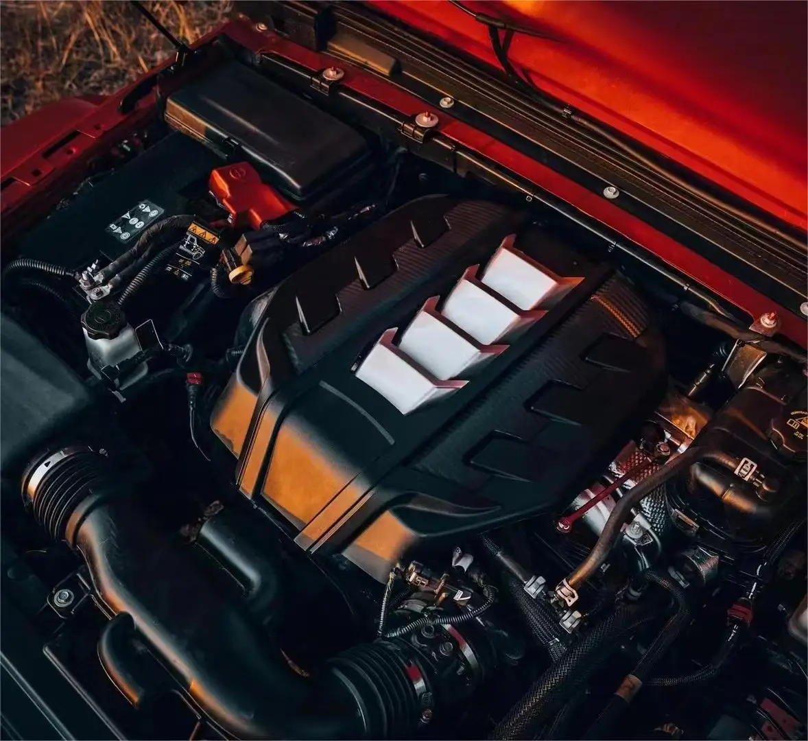 Maiker Space Capsule Engine Cover For Jeep Wrangler JK 3.0 3.6T JL 2.0T Exterior Accessories Maiker Manufacturer