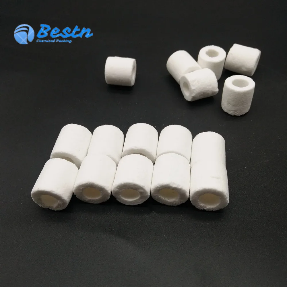15mm Thin Wall Aquarium Water Filter Media Bio Ceramic Glass Ring for Fish Tank