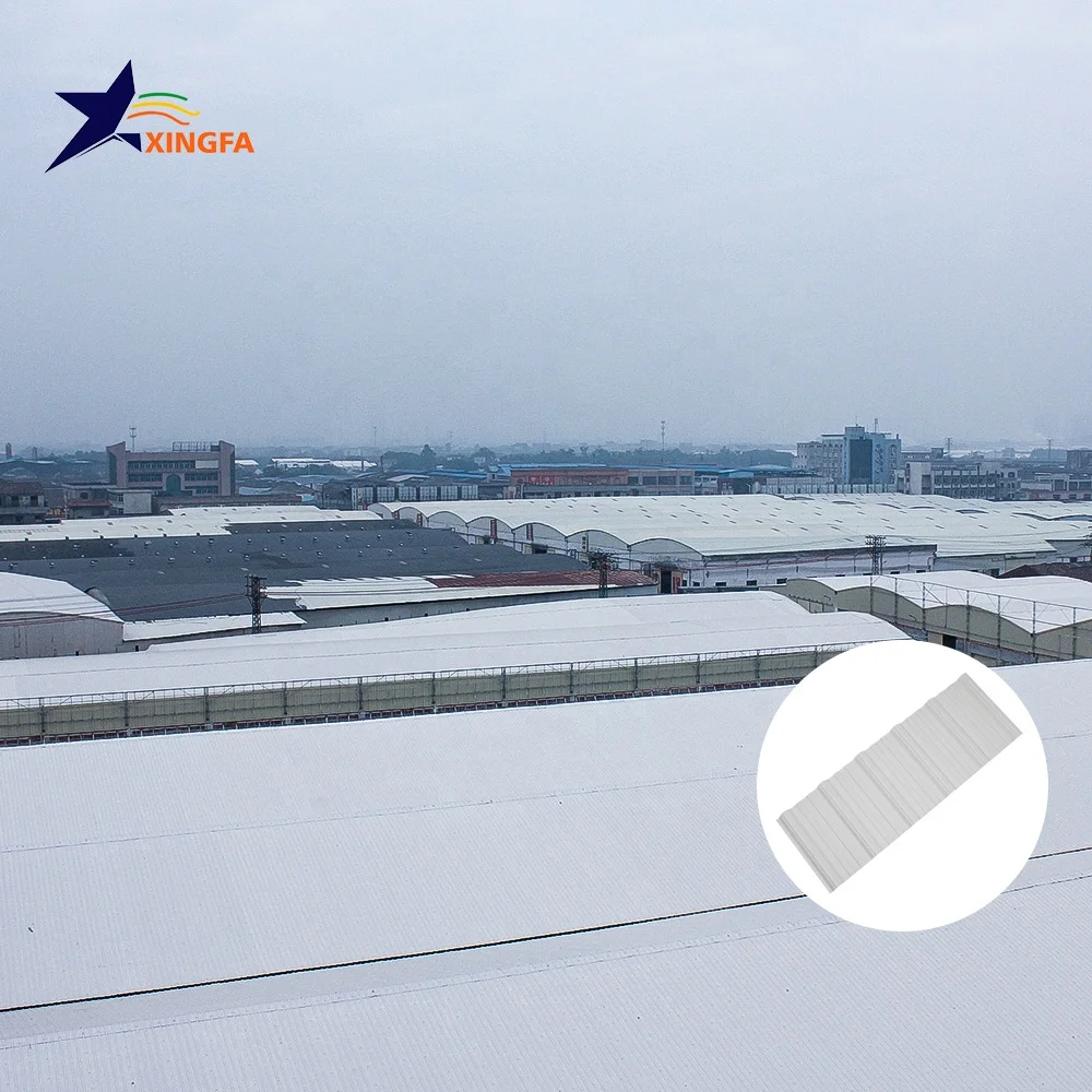PVC resin roof tile building materials for home plastic price roof tiles pvc roof sheet