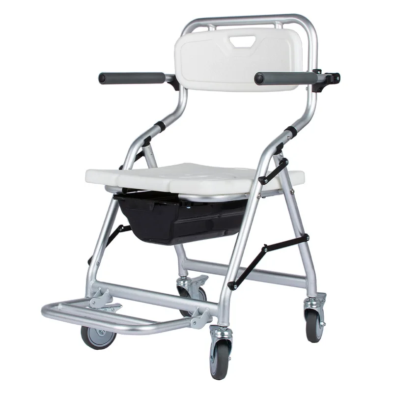 Wheel chair for old man that can be used toilets