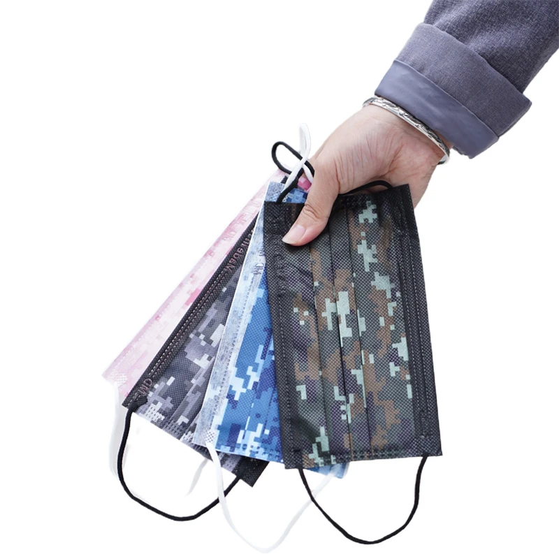 Camouflage masks fashion protective masks disposable mask