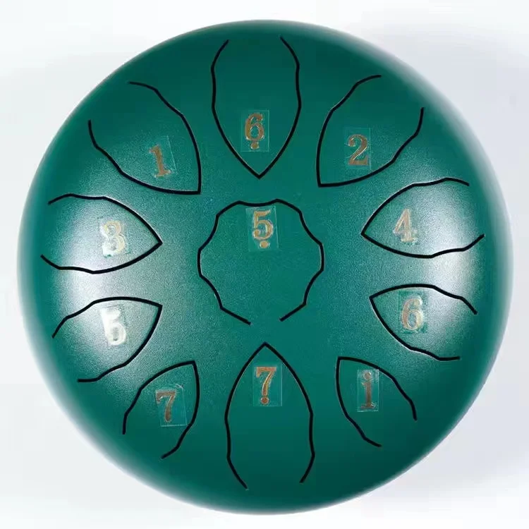 Stainless Steel Drum 8 Inches 11 Notes Tongue Drum